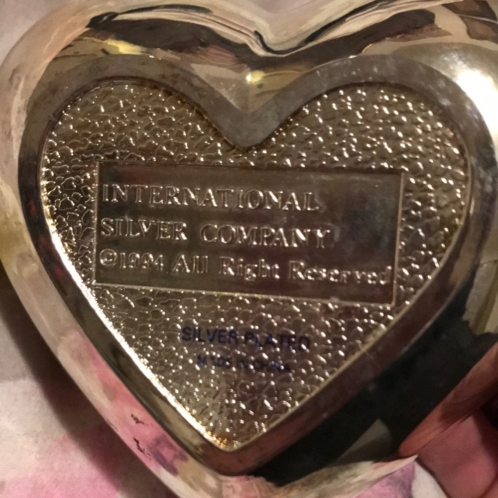 Vintage International Silver-Plated trinket dish - Picture 3 of 4